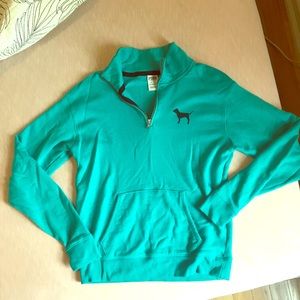 VS Pink Zip Pullover